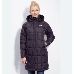 The North Face Metropolis 600 Fill Down Long Black Puffer Jacket